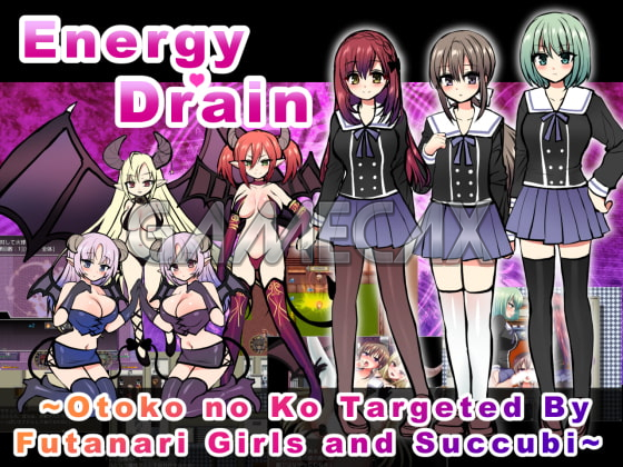 Energy Drain ~Otoko no Ko Targeted By Futanari Girls and Succubi~